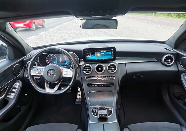 Mercedes-Benz Klasa C cena 108300 przebieg: 55000, rok produkcji 2019 z Lubraniec małe 596